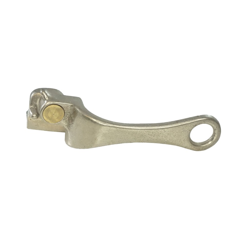 WRS 5/8 Cam Handle with Base & Pole Hole – White Bronze