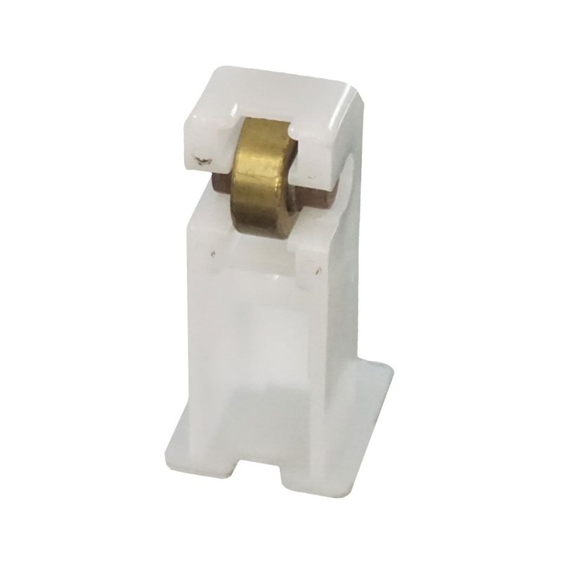 WRS Brass-Coated Roller & White Nylon Housing – 1-7/8