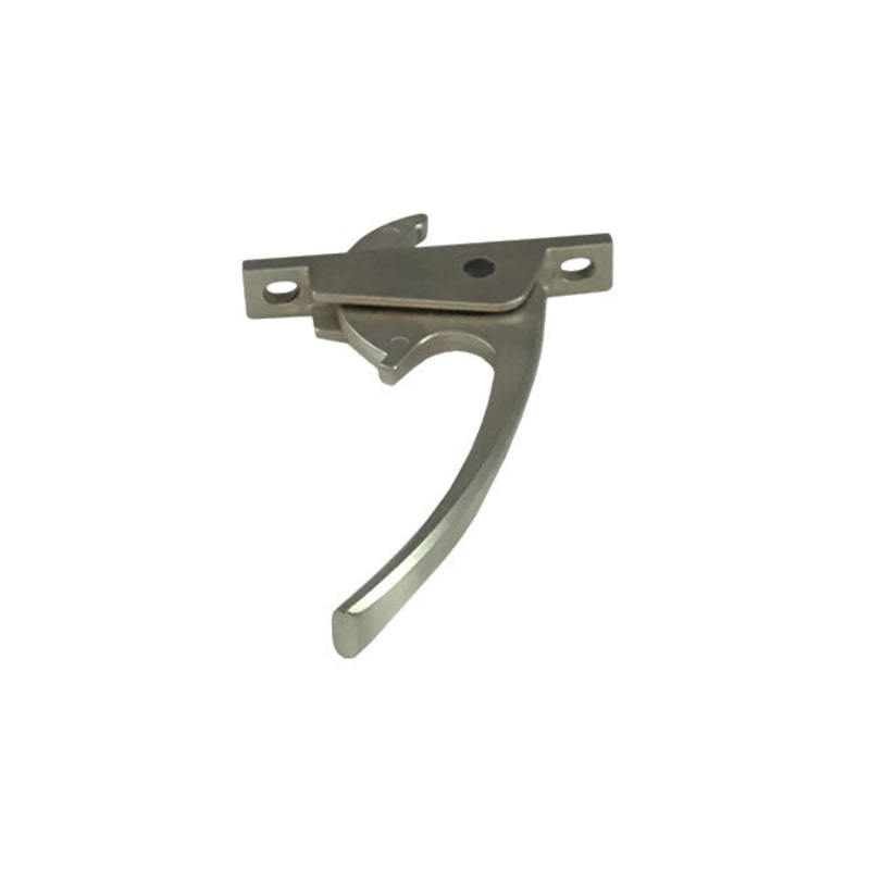 WRS 2-1/2 Casement Locking Handle – Brushed Nickel