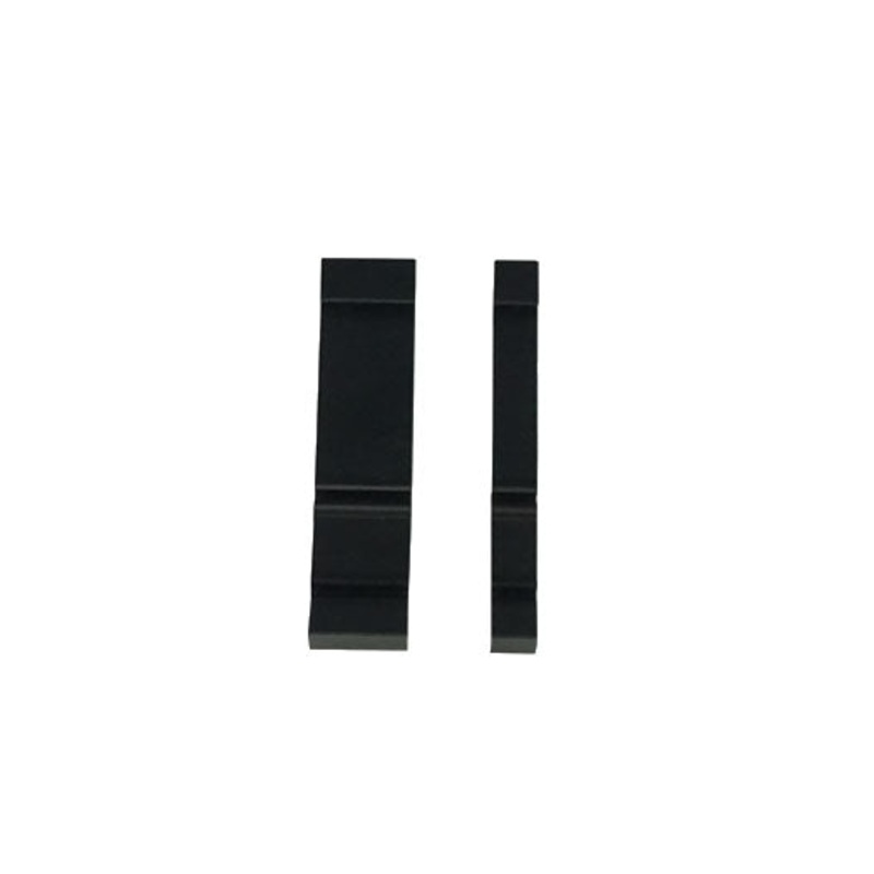 WRS 2 Piece Devac Sash Stop Set – Black Aluminum
