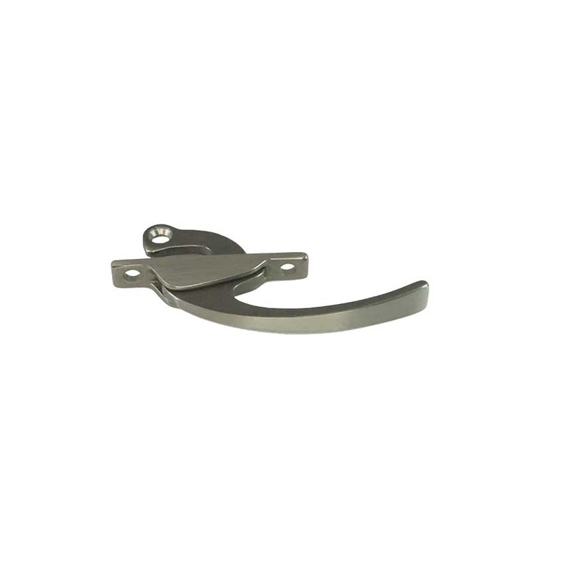 WRS 2 Point Upper Casement Locking Handle – White Bronze
