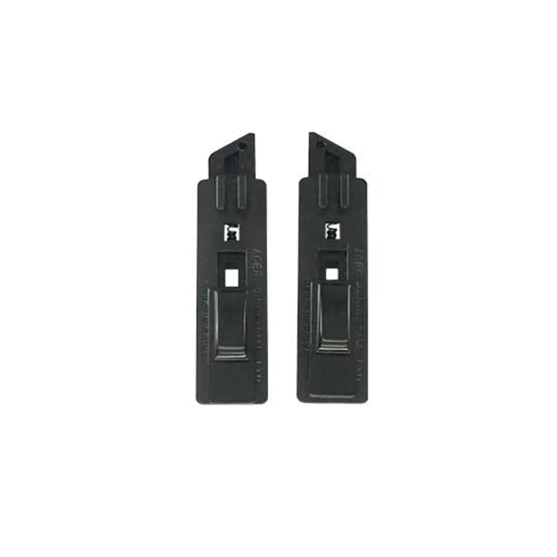 WRS 3-3/16 Internal Tilt Latch Set with Thumb Button – Black