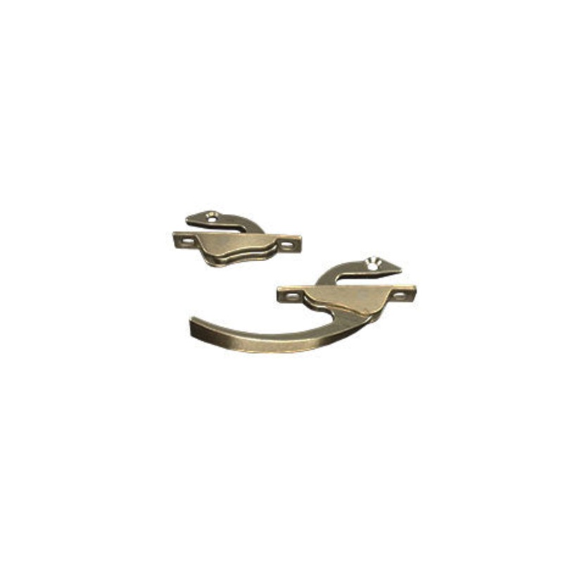 WRS 7/16 2 Point Casement Locking Handle – White Bronze