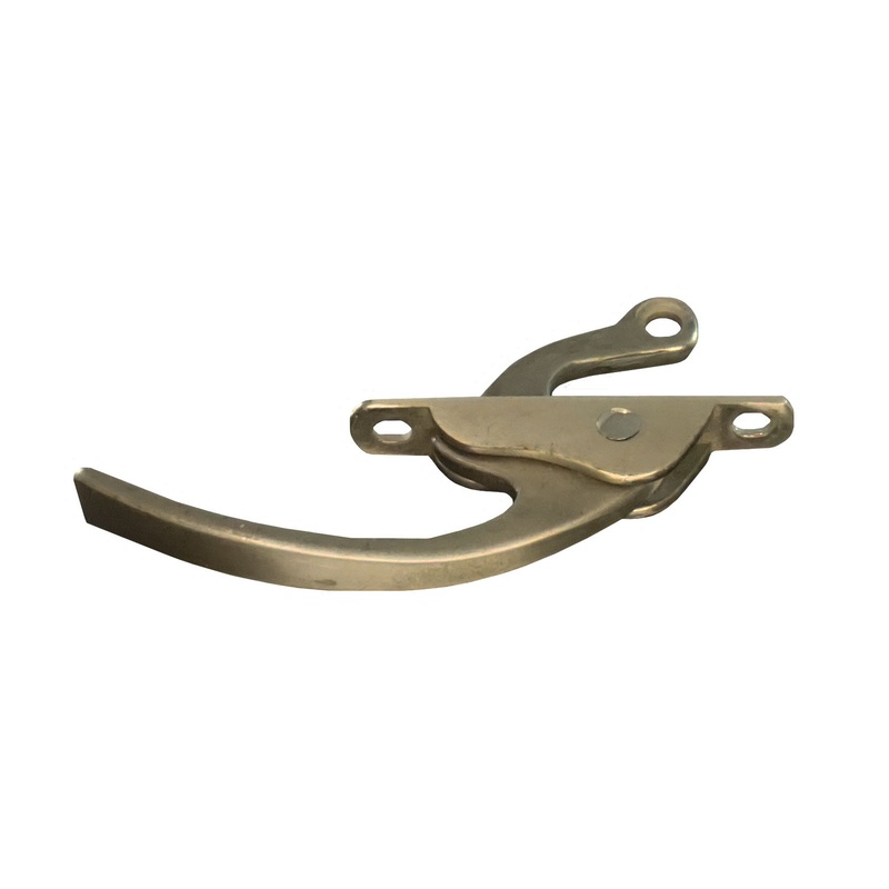 WRS Countersunk 2 Point Lower Casement Locking Handle – White Bronze