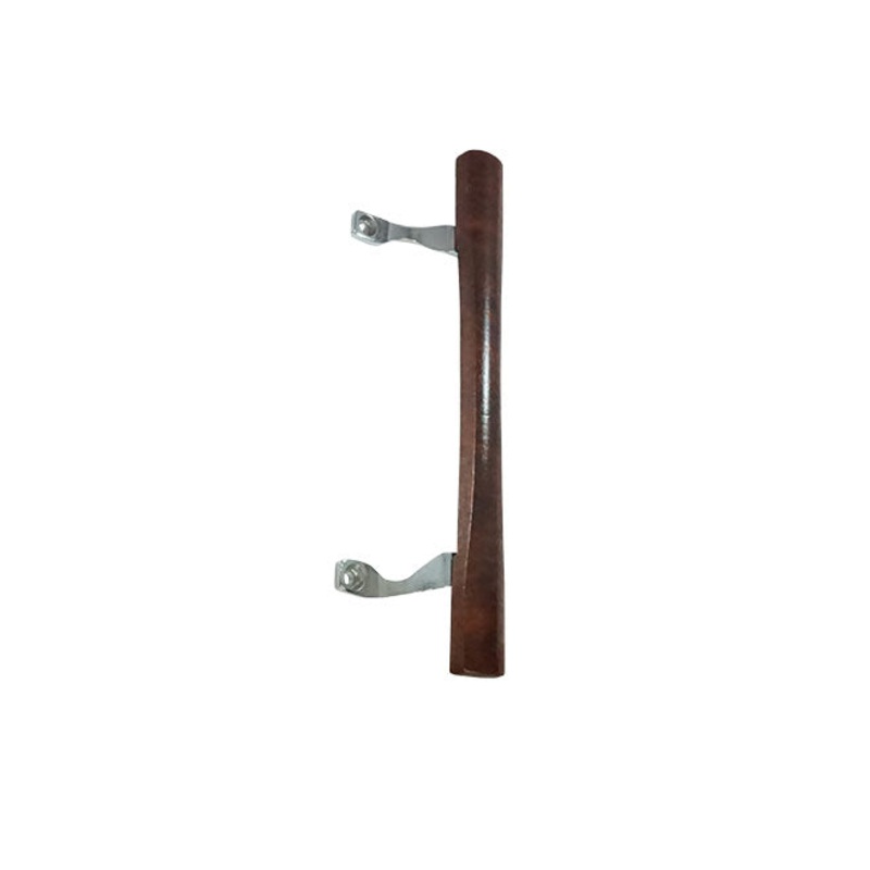 WRS Patio Door Handle with Brackets – Wood Finish
