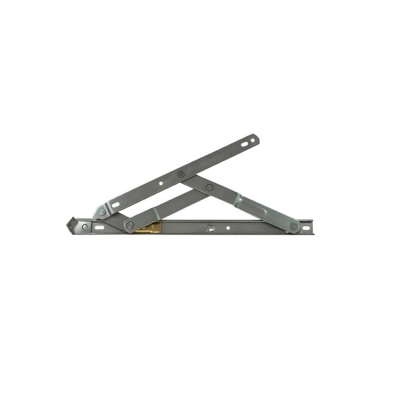 WRS Truth Hardware 12 Stainless Steel Heavy Duty 4 Bar Hinge with Stop