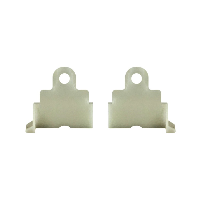 WRS 1-1/16 Left & Right Hand Sash Guide Set – White