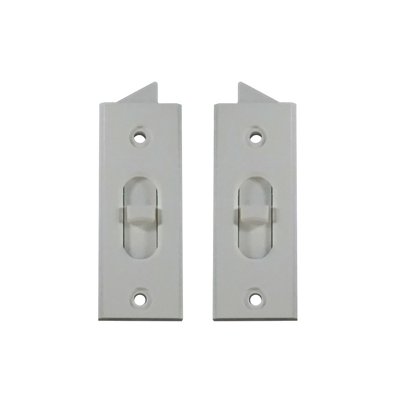 WRS 2-7/8 Dual Spring Left & Right Hand Tilt Latch Set – White