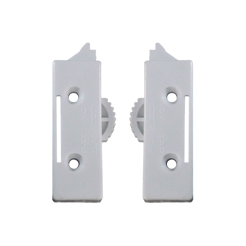 WRS 2-9/16 Left and Right Hand Tilt Latch Set – White