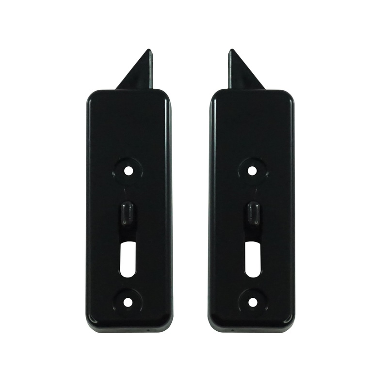 WRS 2-9/16 Left & Right Hand Tilt Latch Set – Black