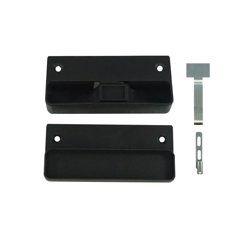 WRS 3-1/4 Sliding Screen Door Handle Assembly – Black