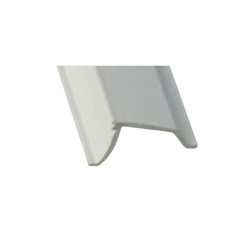 WRS Crossly White Snap-In Rigid Glazing Bead – 6 Ft Stick