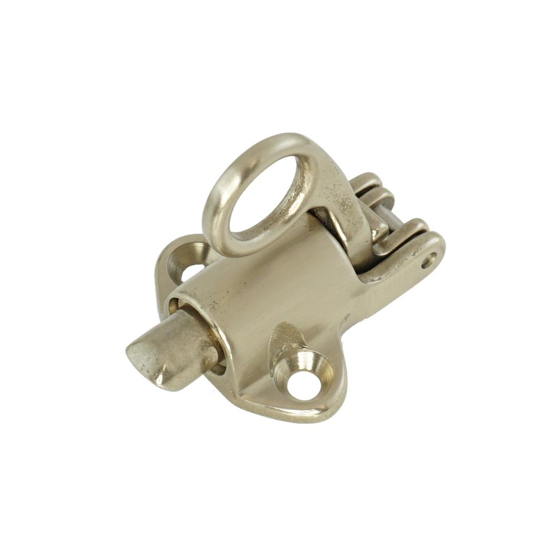 WRS 1-1/4 Casement Spring Catch – White Bronze