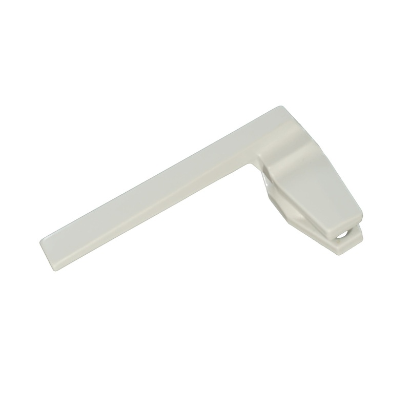 WRS 1.938 Right Hand Projection Cam Handle with Pole Hole – White