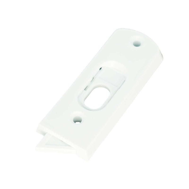 WRS 2-1/2 White Universal Tilt Latch