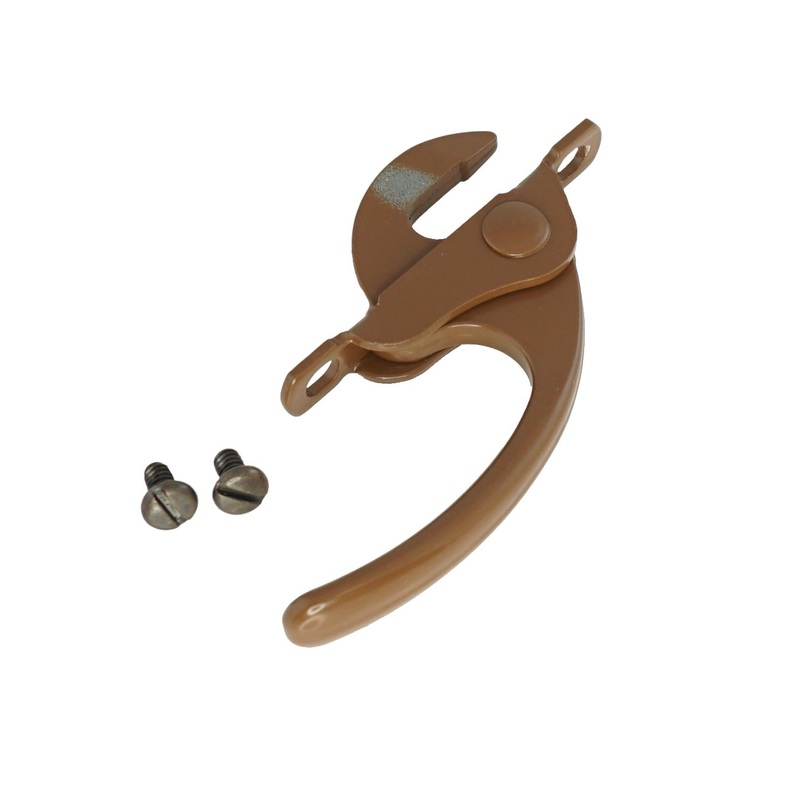 WRS 2-3/8 Die-Cast Casement Locking Handle – Brown