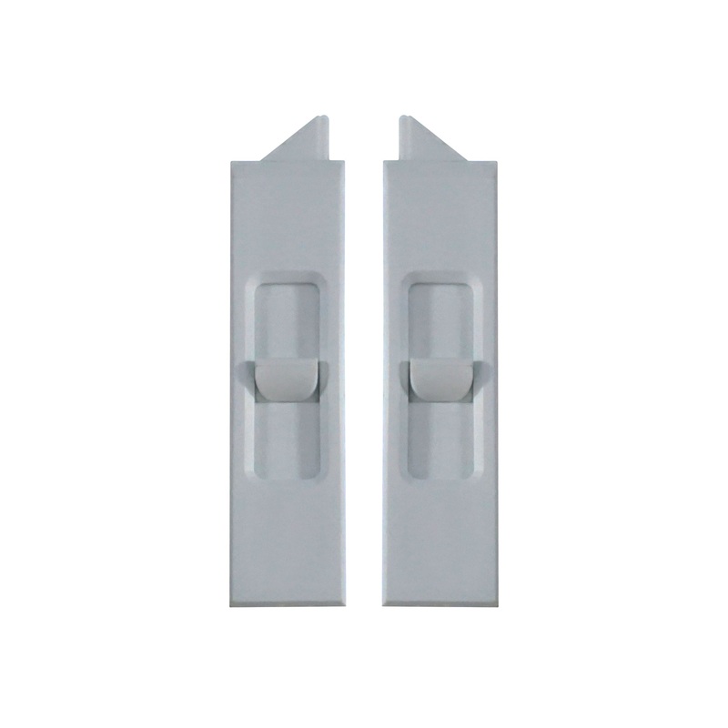 WRS 2-5/8 Tilt Latch Set – White 3/16 Snap