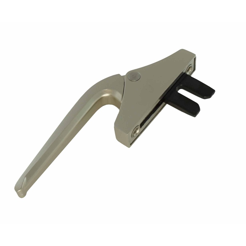 WRS 8200 Series Euro Groove Casement Handle – Satin Nickle