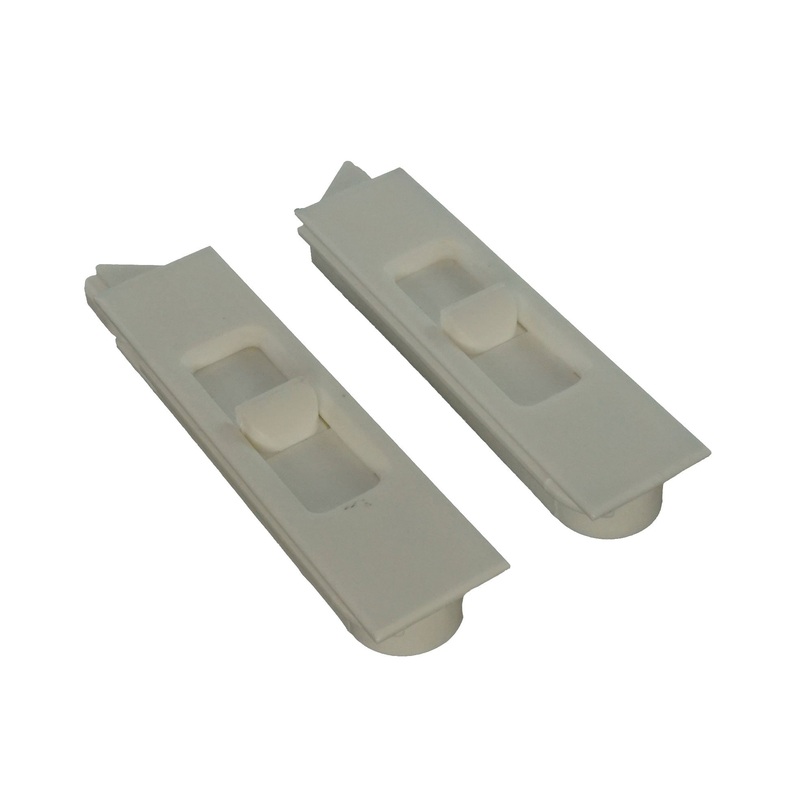 WRS 9/32 White Tilt Latch Set