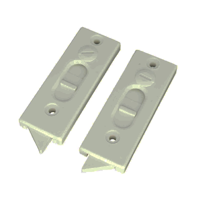 WRS Seasonall 3-3/8 Locking Tilt Latch Set – White