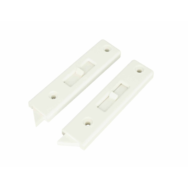 WRS White 2-9/16 Tilt Latch Set
