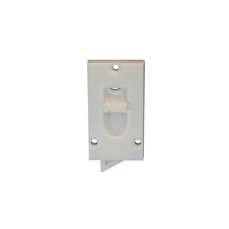 WRS 2-5/16 White Tilt Latch – Reversible