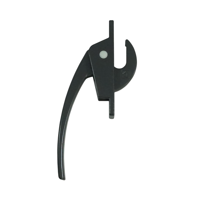 WRS Non-Handed 2.375 Casement Locking Handle – Chestnut Bronze