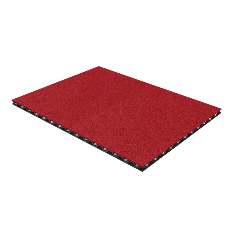 1/4 Polypropylene Tri-Laminate – Red