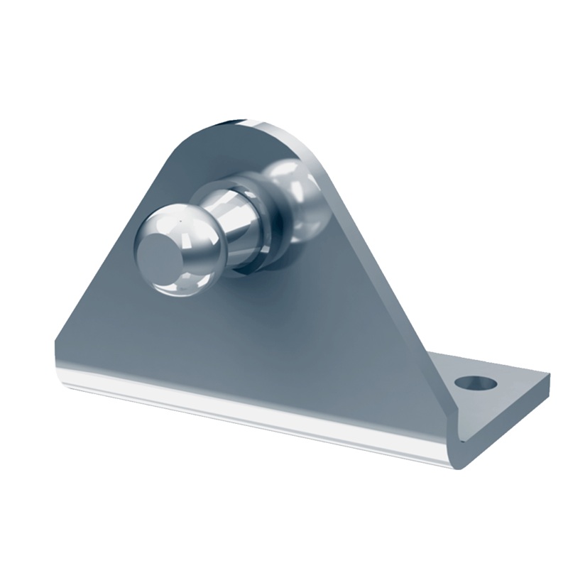 10MM Ball Stud Mounting Bracket, 3-hole Right Angle