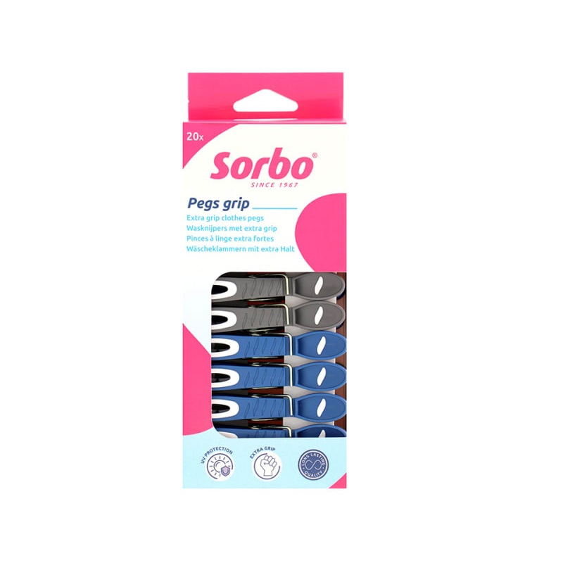 Extra Grip Clothes Pegs x 20 10S00361