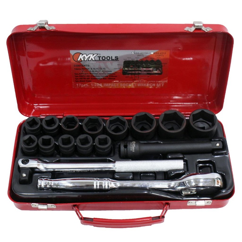 Kyk Socket Wrench Set 17 Pcs  K4313