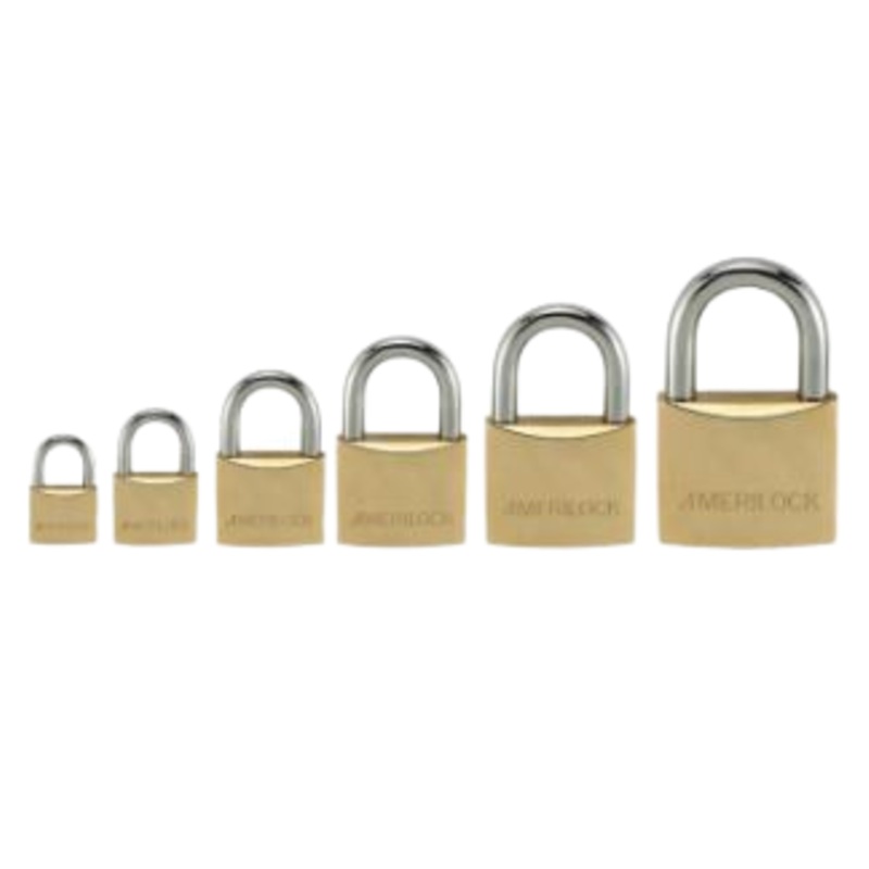 Amerilock Brass Padlock