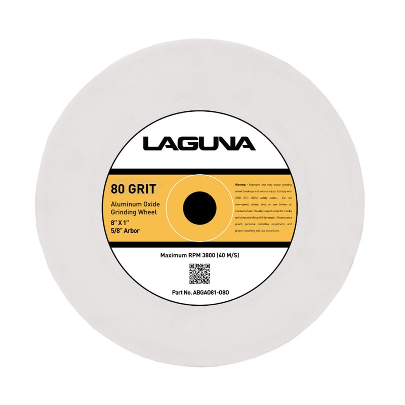 Laguna 80 Grit Aluminum Oxide Wheel