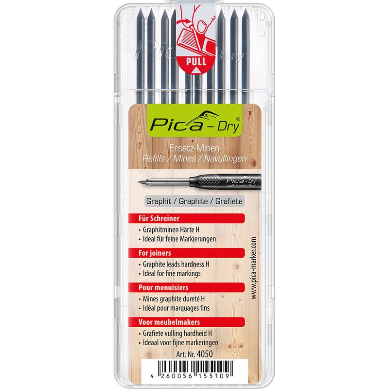 Pica-Dry Carpenter Refills – Graphite H
