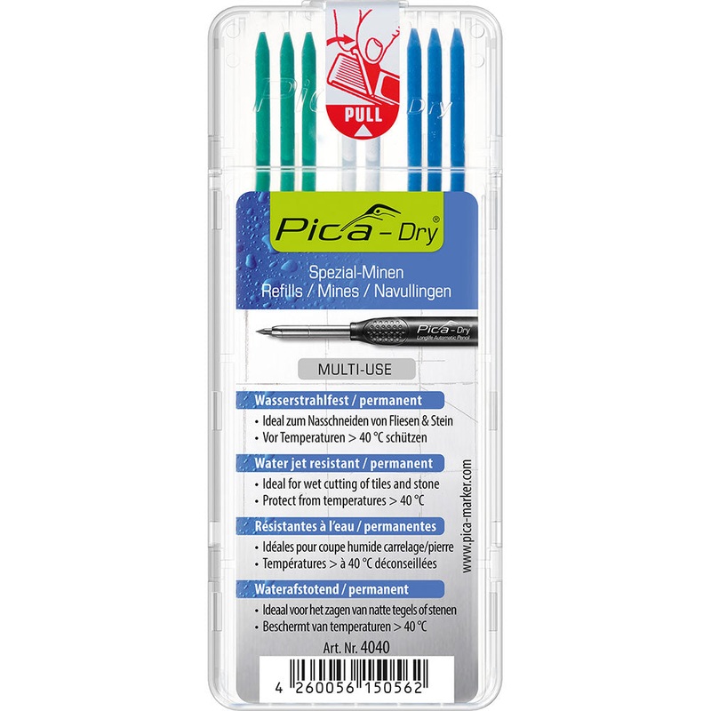 Pica-Dry Water Jet Resistant Special Refills – Multi-Color