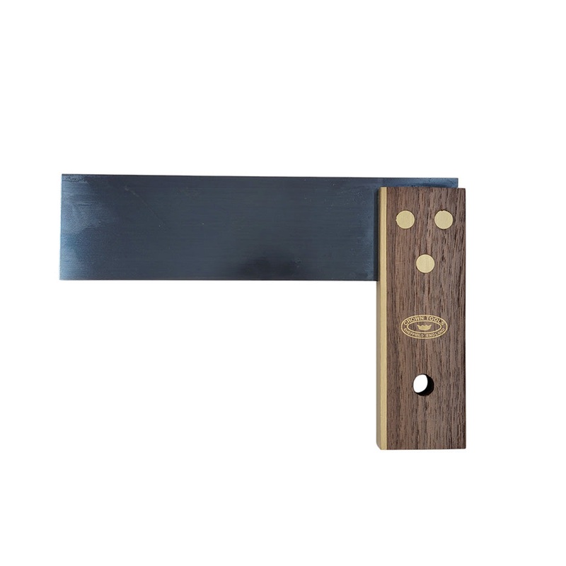 Crown Hand Tools Walnut Try Square 6 (152mm)