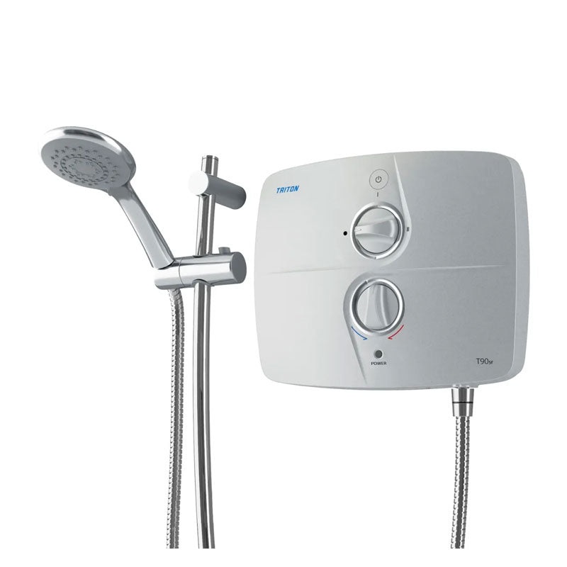 Triton T90SR White  9kW Pumped Electric Shower