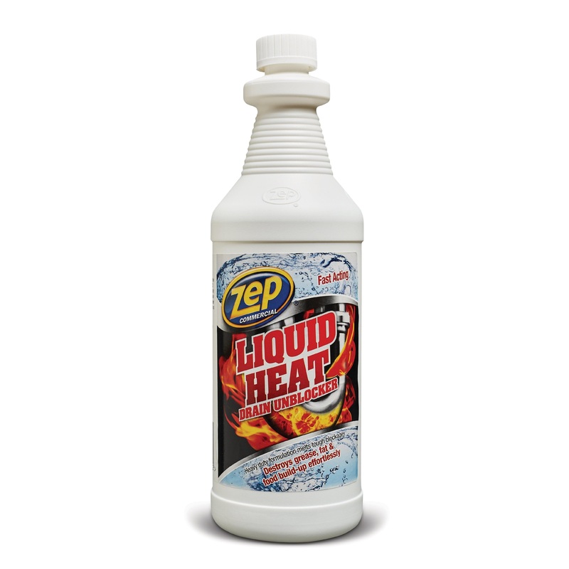 ZEP Liquid Heat Drain Unblocker 1Lt