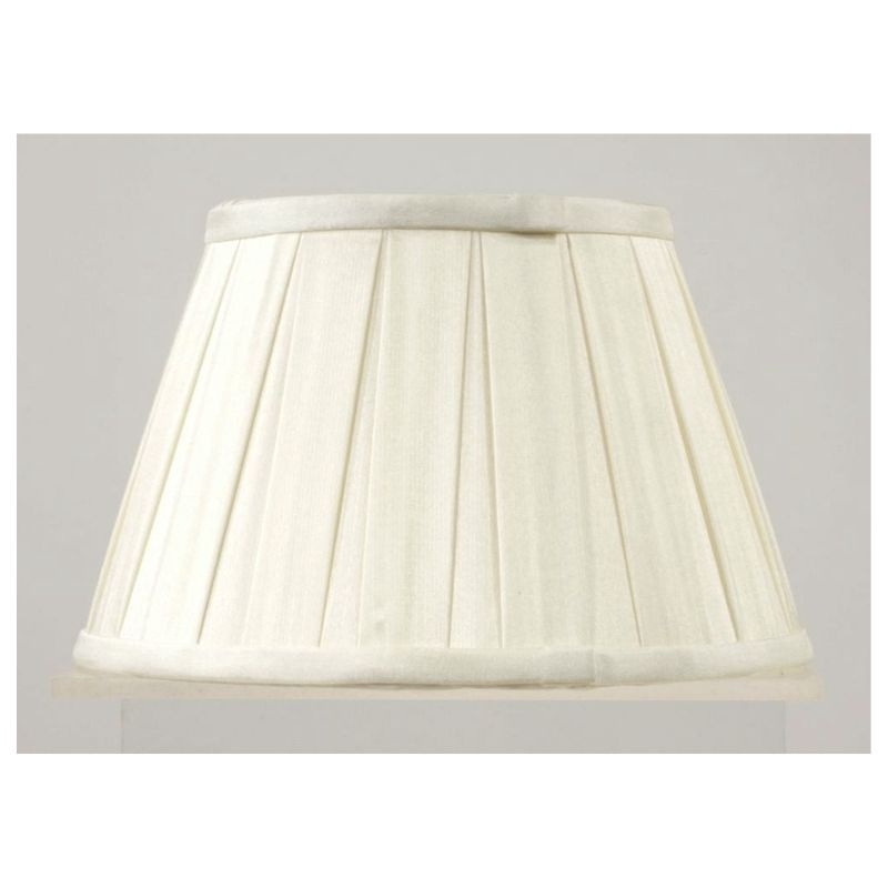 14White Box Pleat Lamp Shade