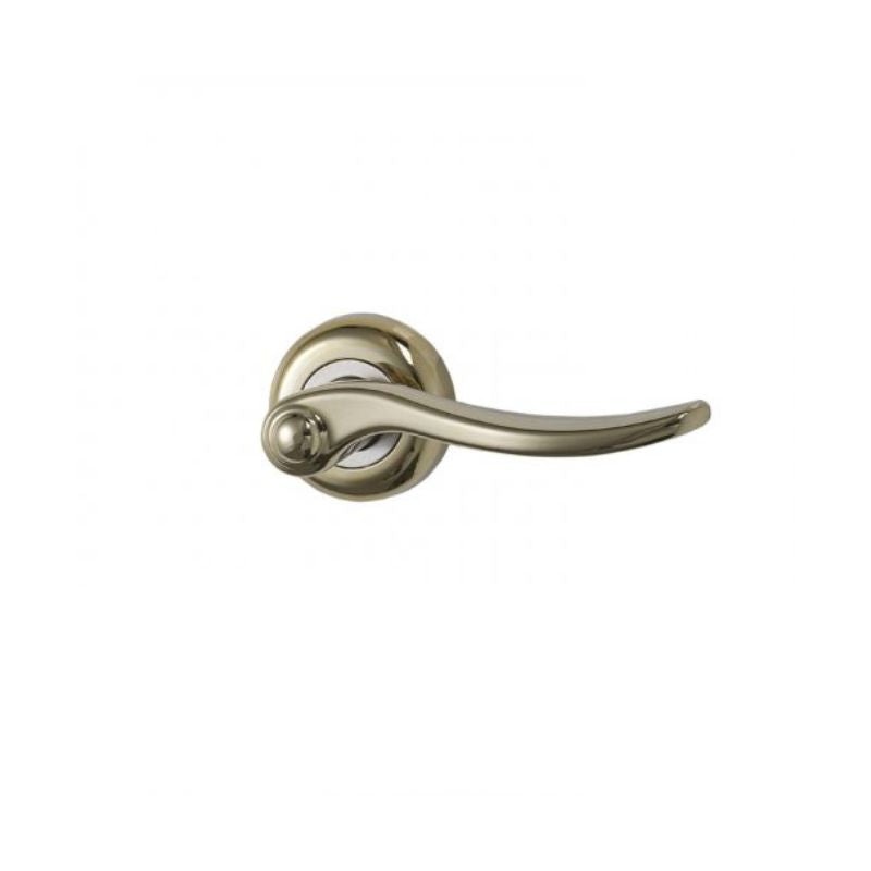 Belair Lever on Rose Door Handle Antique Bronze