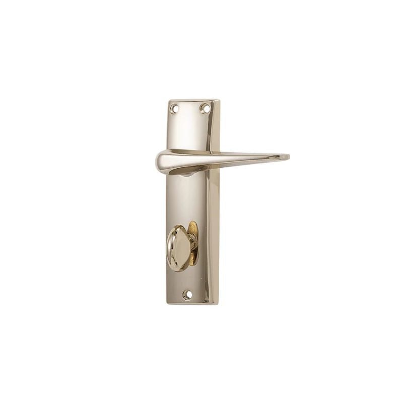 Glencar Lever on Plate Door Handle Brass