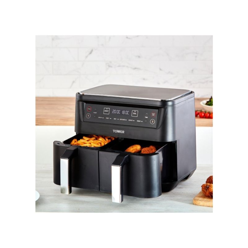Tower Dual Basket Air Fryer 8L