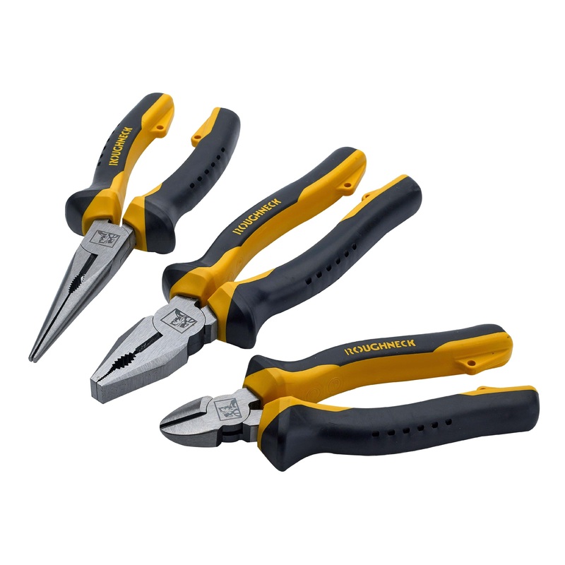 Roughneck 3 Piece Plier Set