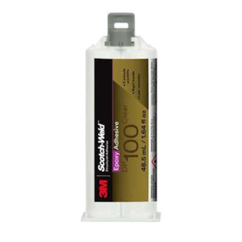 3M Scotch-Weld Epoxy Adhesive DP100, Clear  Duo-Pak 50ml