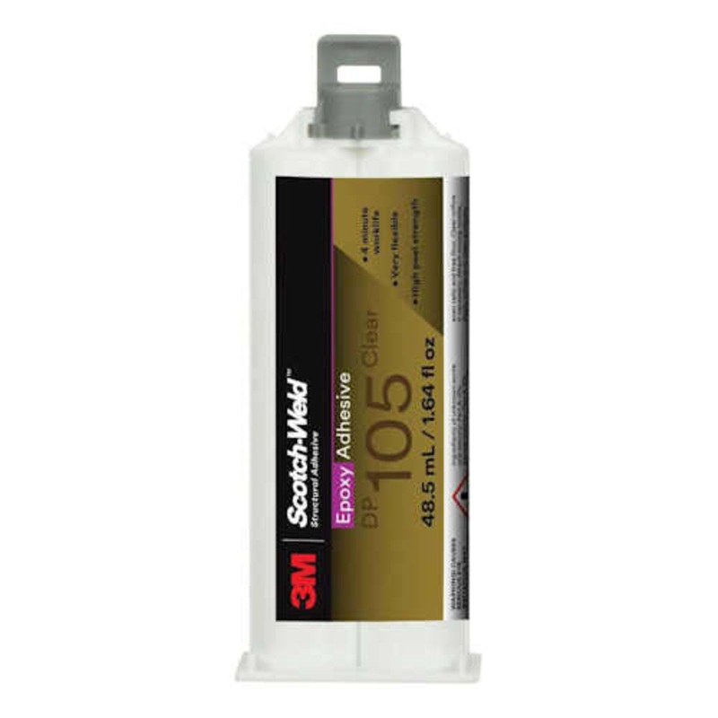 3M Scotch-Weld Epoxy Adhesive DP105, Clear  Duo-Pak 48.5ml