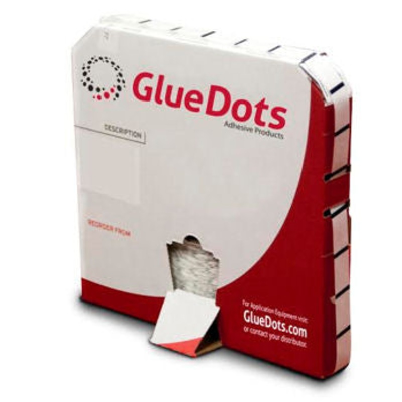 Glue Dots High Tack Dots (Permanent) – 1/2 diameter – LP – 4000 Dots/bx