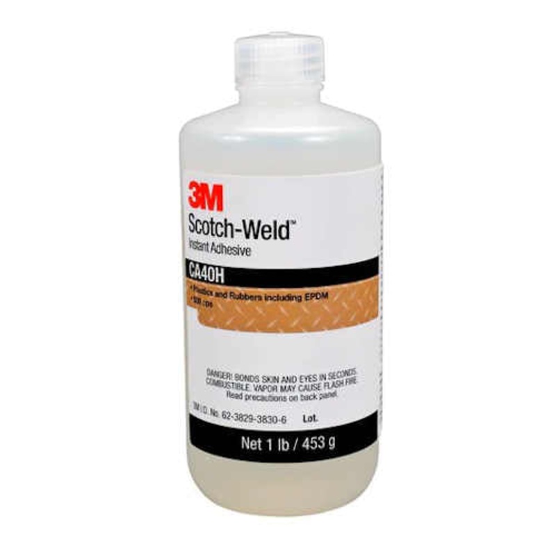 3M Scotch-Weld Instant Adhesive CA-40H, 1 LB, 453 g bottle