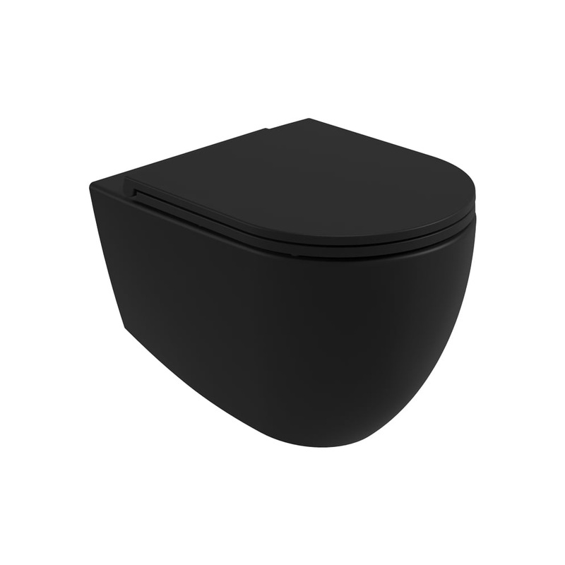 AVANTI Rimless Wall Hung WC & Soft Close Seat