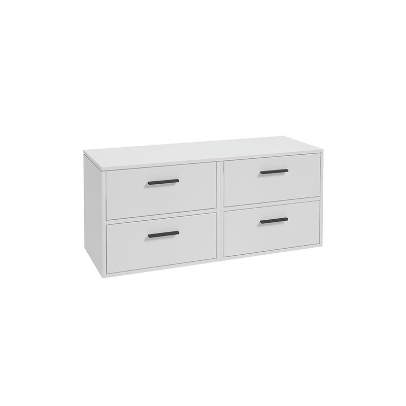 FINLAND Wall Hung Four Drawer Countertop Vanity Unit
