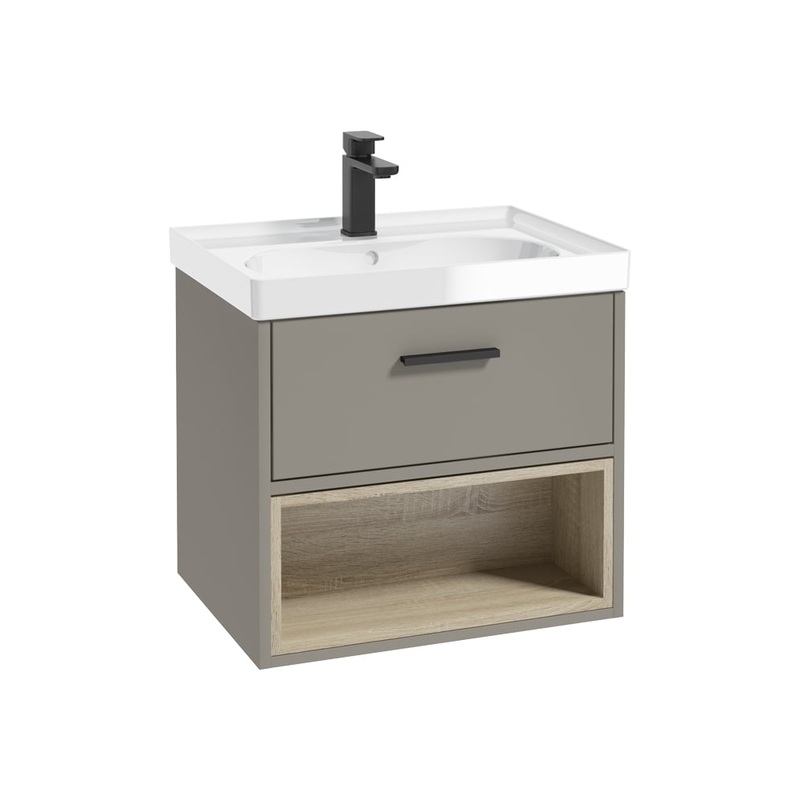 MALMO Wall Hung Single Drawer Vanity Unit